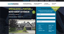 Desktop Screenshot of electro-peintres.com